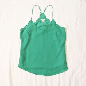 J. Crew Kelly Green Top